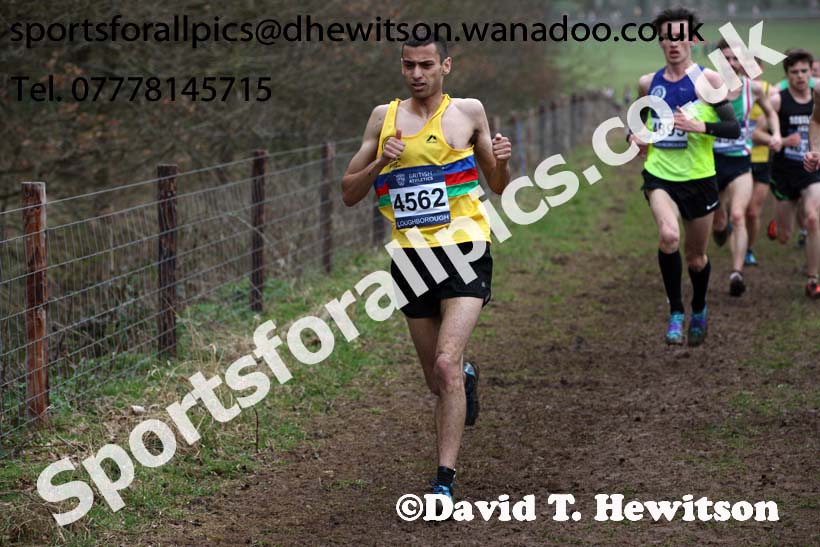 Senior mens Inter Counties Cross Country, Prestwold Hall, Loughborough. Photo: David T. Hewitson/Sports for All Pics